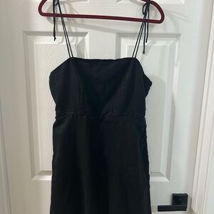 Old Navy Black Strapless Dress
